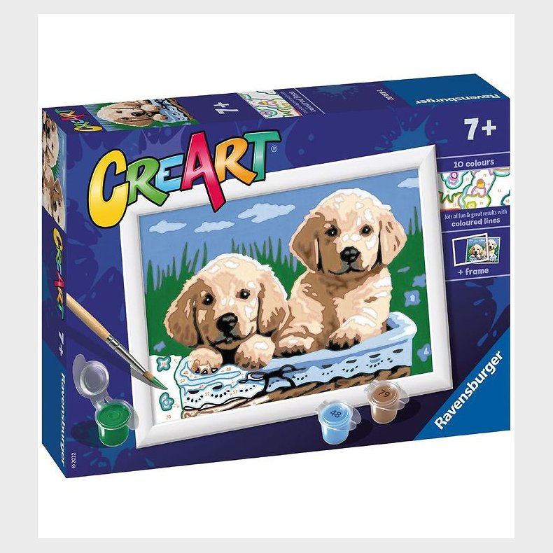 Ravensburger CreArt Malest - Cute Puppies
