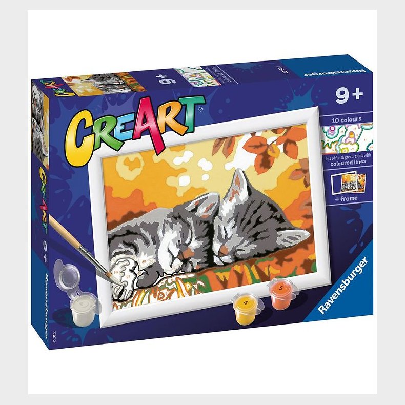 Ravensburger CreArt Malest - Autumn Kitties
