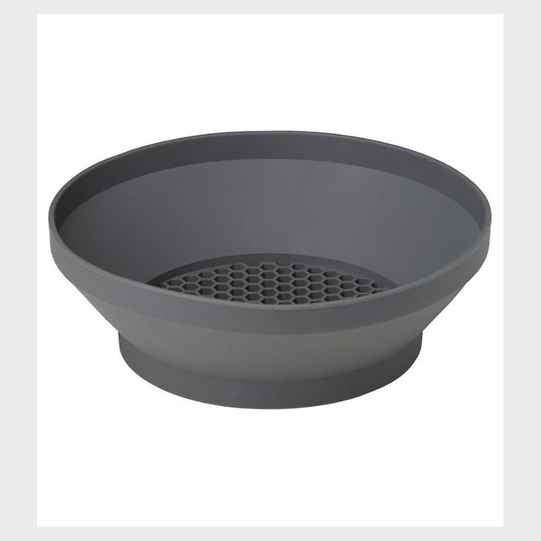 Scrunch Sigte - 20x6,5 cm - Silikone - Antracite Grey