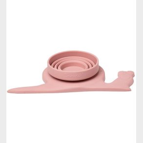 Scrunch Foldbar Regnvandsmler - 21x11 cm - Silikone - Dusty Ros