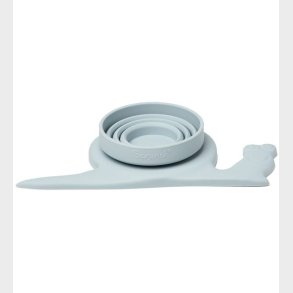 Scrunch Foldbar Regnvandsmler - 21x11 cm - Silikone - Duck Egg