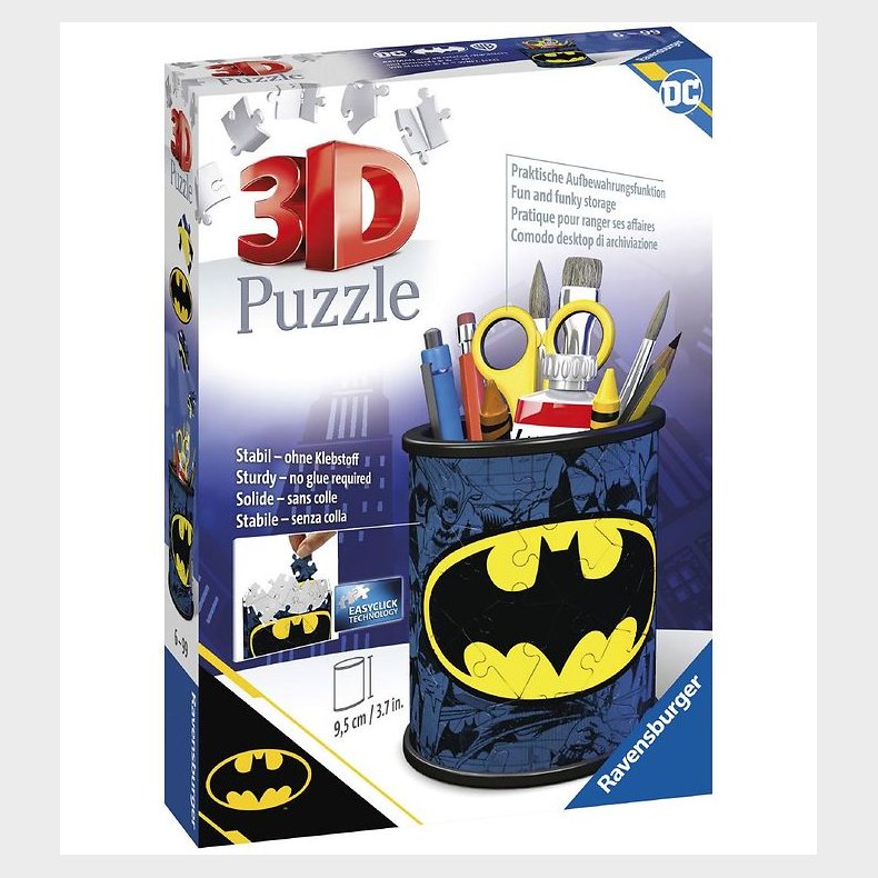 Ravensburger 3D Puslespil - 54 Brikker - Batman Pencil Cup
