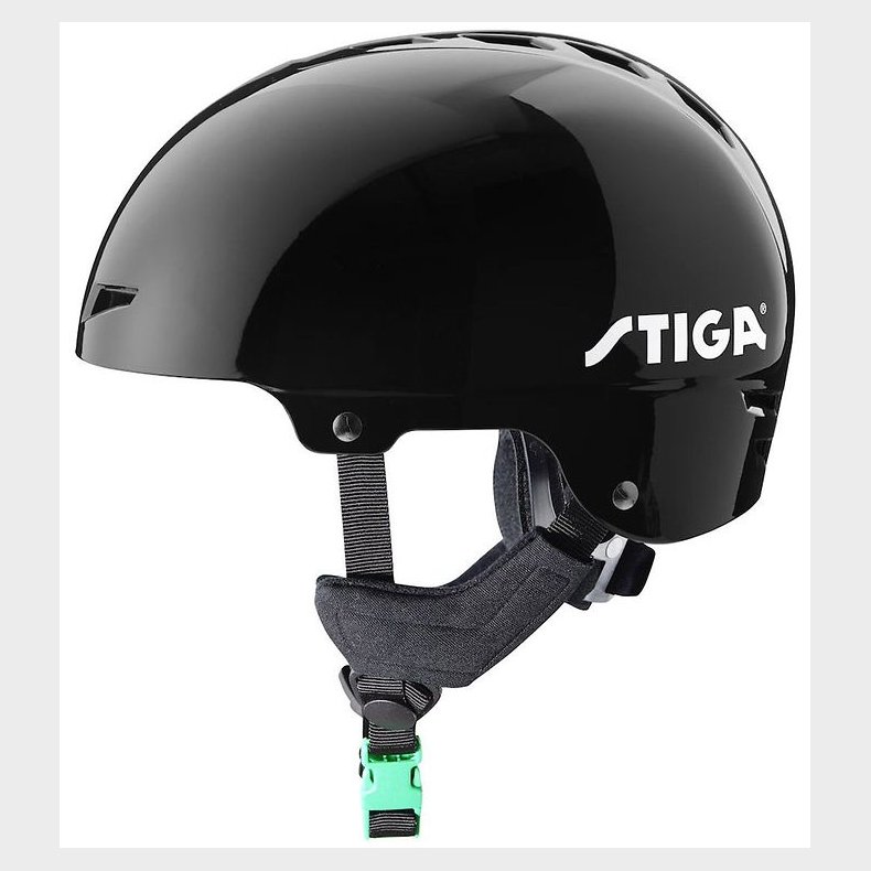 Stiga Cykelhjelm - Play+ - Sort