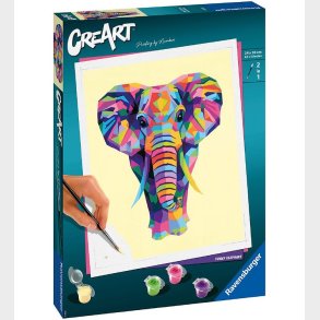 Ravensburger CreArt Malest - Funky Elephant