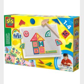SES Creative Aktivitetslegetj - Hammer og sm - Min frste