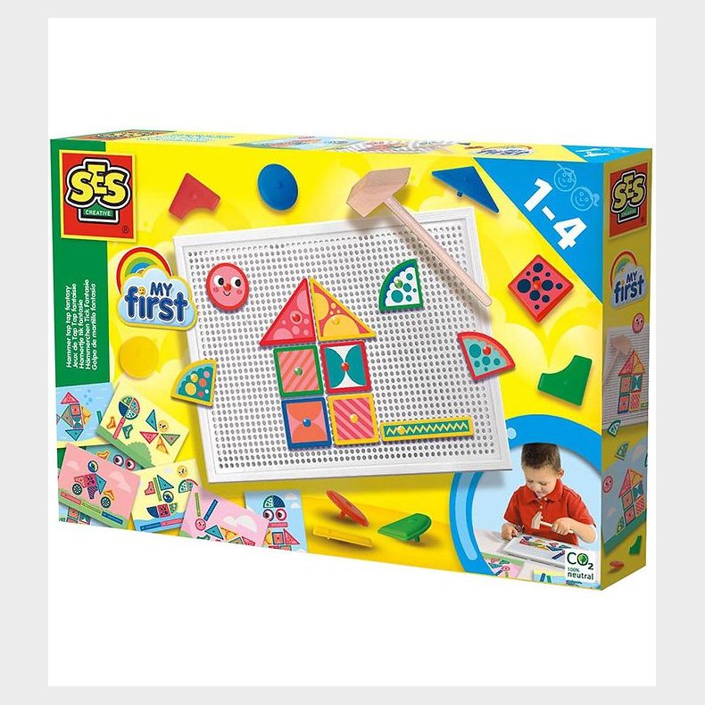 SES Creative Aktivitetslegetj - Hammer og sm - Min frste