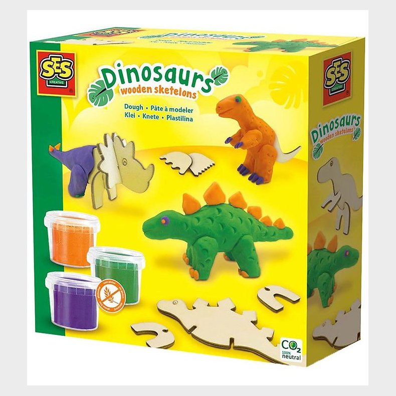 SES Creative Modellervoks - Dinosaurer