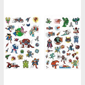 Djeco Tatoveringer - 50+ - Heroes vs Villains