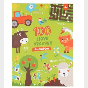 Forlaget Bolden Bog - 100 Sjove Opgaver: Bondegrden - Dansk