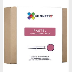 Connetix Kugler - 16 stk. - Pastel Replacement