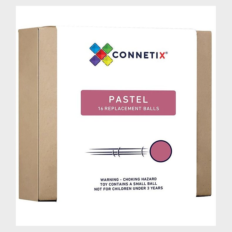 Connetix Kugler - 16 stk. - Pastel Replacement