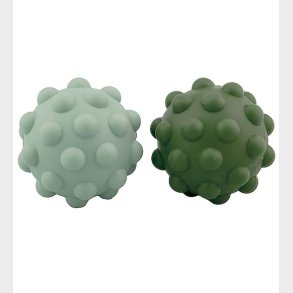 Tiny Tot Bolde - Sensory Silcone Fidget Balls - 2-pak - 7 cm - G