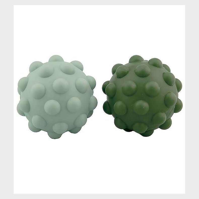 Tiny Tot Bolde - Sensory Silcone Fidget Balls - 2-pak - 7 cm - G