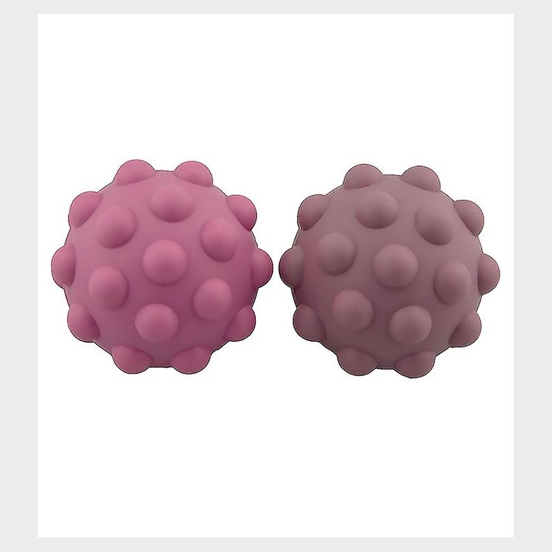 Tiny Tot Bolde - Sensory Silicone Fidget Balls - 2-pak - 7 cm -