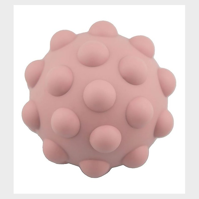 Tiny Tot Bold - Sensory Silicone Fidget Ball - 10 cm - Blush