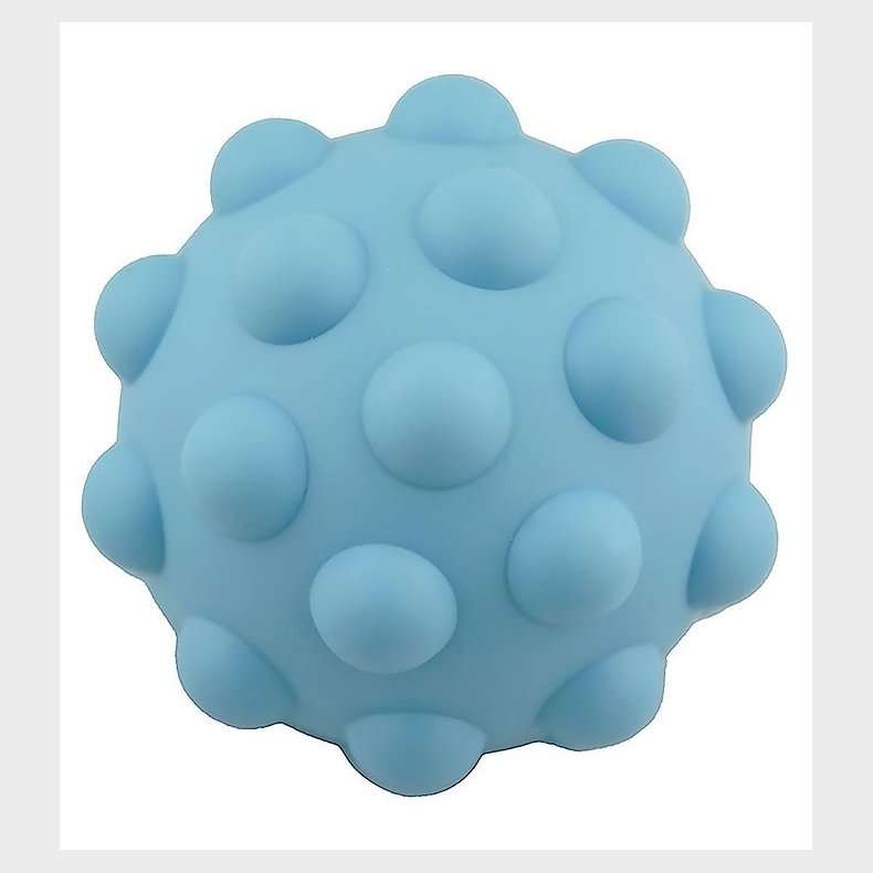 Tiny Tot Bold - Sensory Silicone Fidget Ball - 10 cm - Babyblue