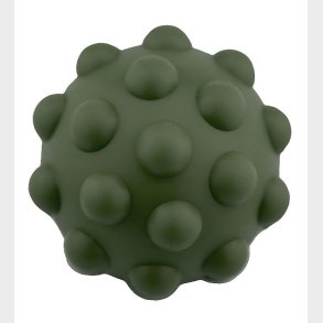 Tiny Tot Bold - Sensory Silicone Fidget Ball - 10 cm - Armygrn
