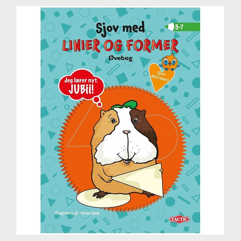 TACTIC Aktivitetsbog - Sjov Med Linier og Former - Dansk
