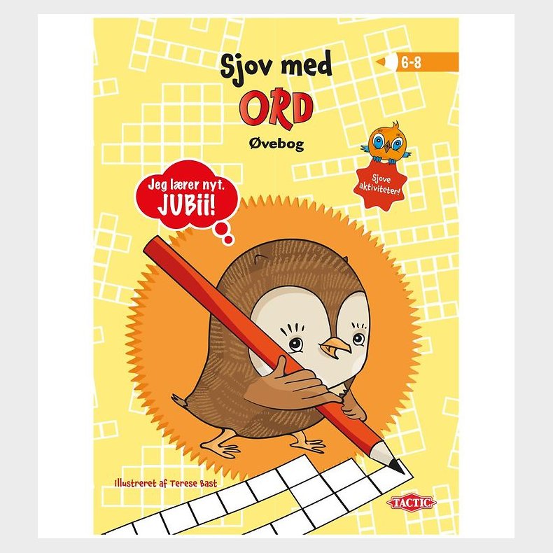 TACTIC Aktivitetsbog - Sjov Med Ord - Dansk