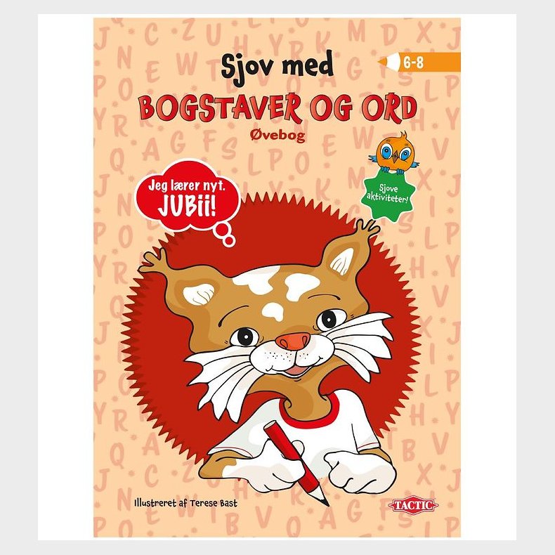 TACTIC Aktivitetsbog - Sjov Med Bogstaver og Ord - Dansk