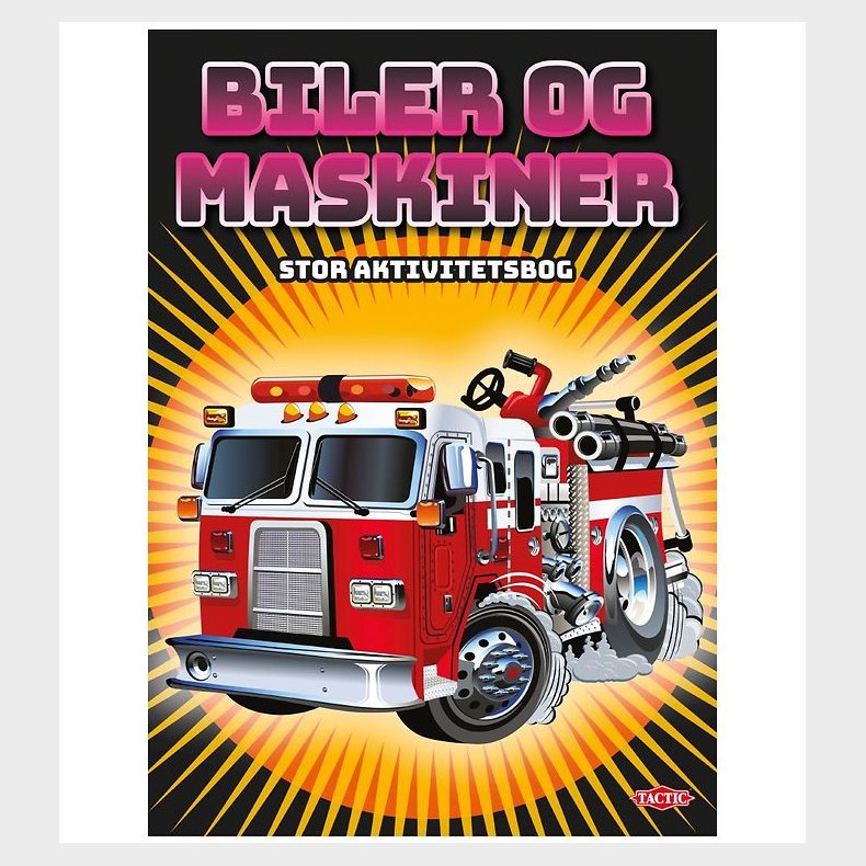 TACTIC Aktivitetsbog - Biler og Maskiner - Dansk