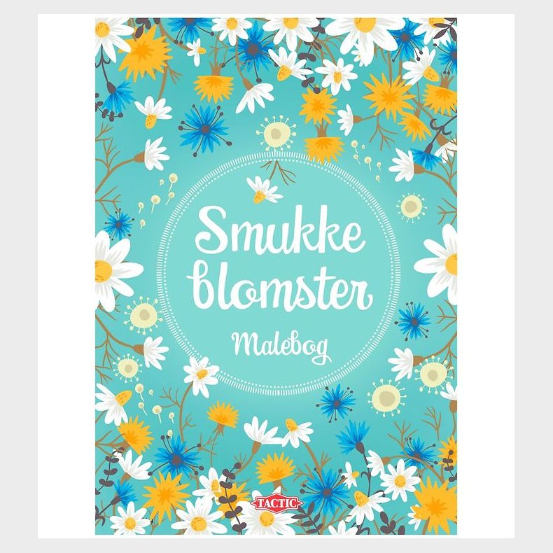 TACTIC Malebog - Smukke Blomster