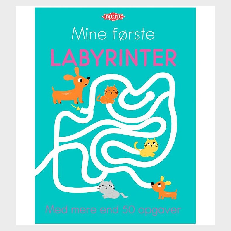 TACTIC Aktivitetsbog - Mine F�rste Labyrinter - Dansk