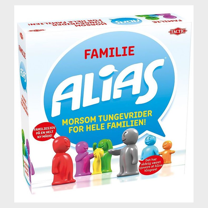 TACTIC Brtspil - Familie Alias