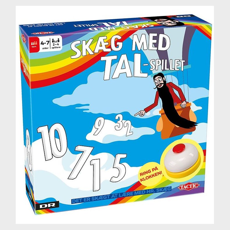 TACTIC Brtspil - Skg Med Tal-Spillet