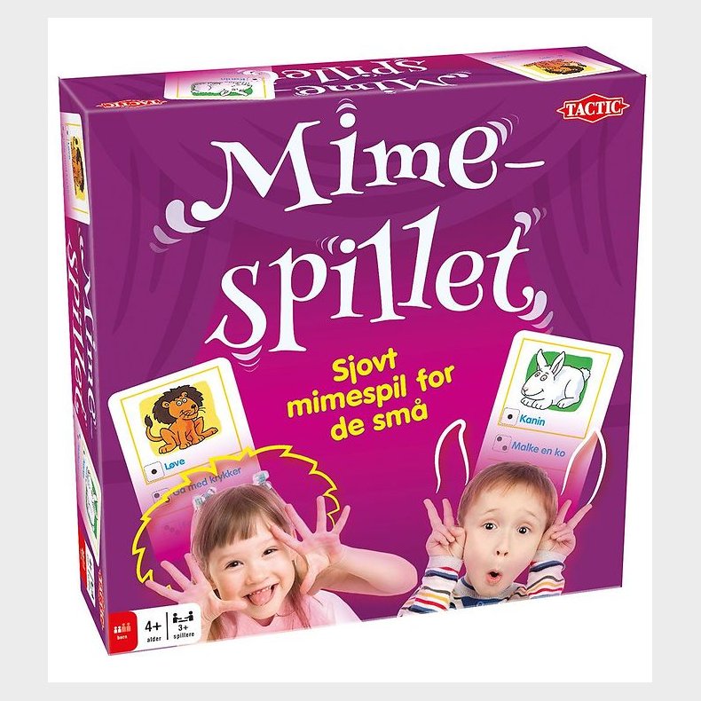 TACTIC Brtspil - Mime-Spillet