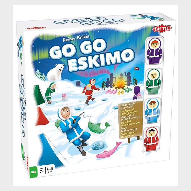 TACTIC Brtspil - Go Go Eskimo