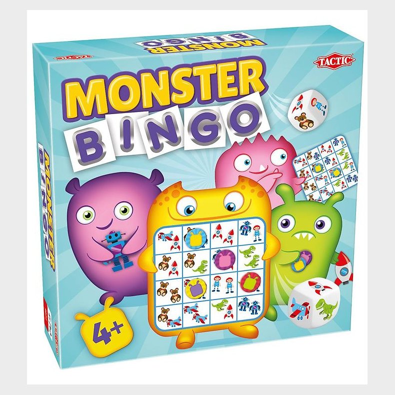 TACTIC Brtspil - Monster Bingo