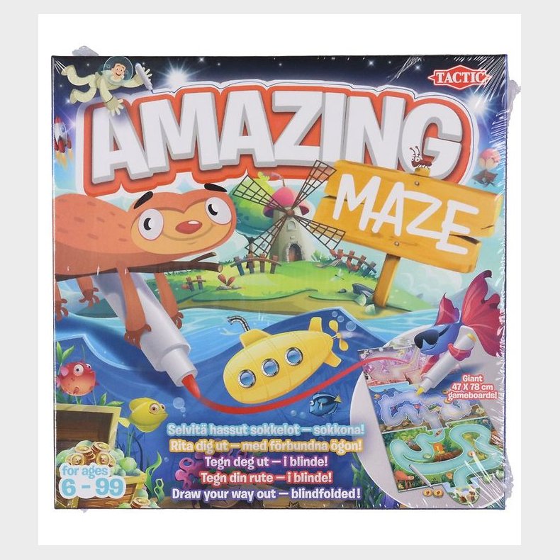 TACTIC Brtspil - Amazing Maze