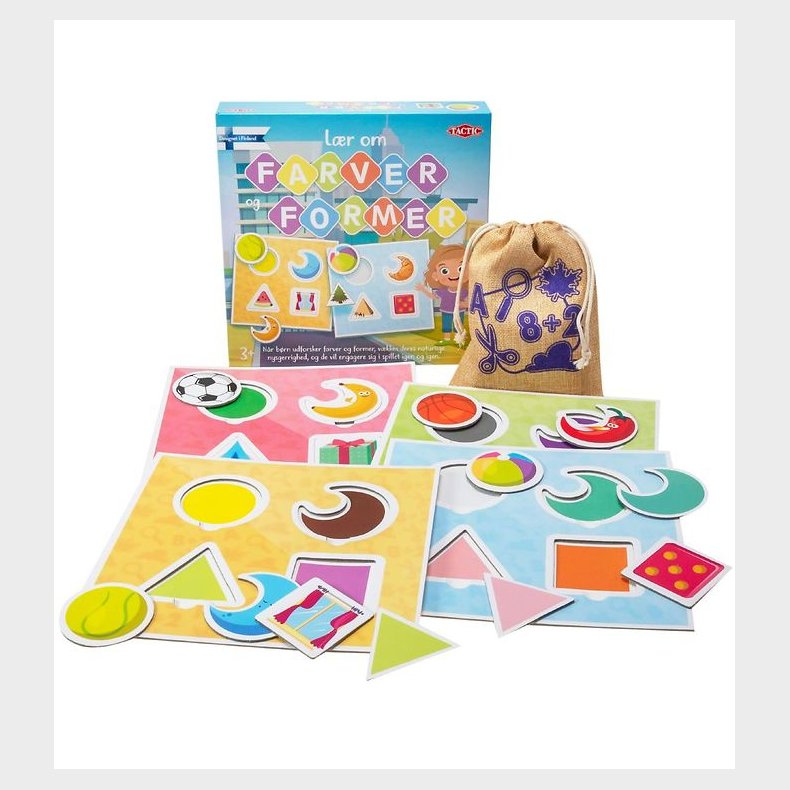 TACTIC Brtspil - Lr Om Farver og Former