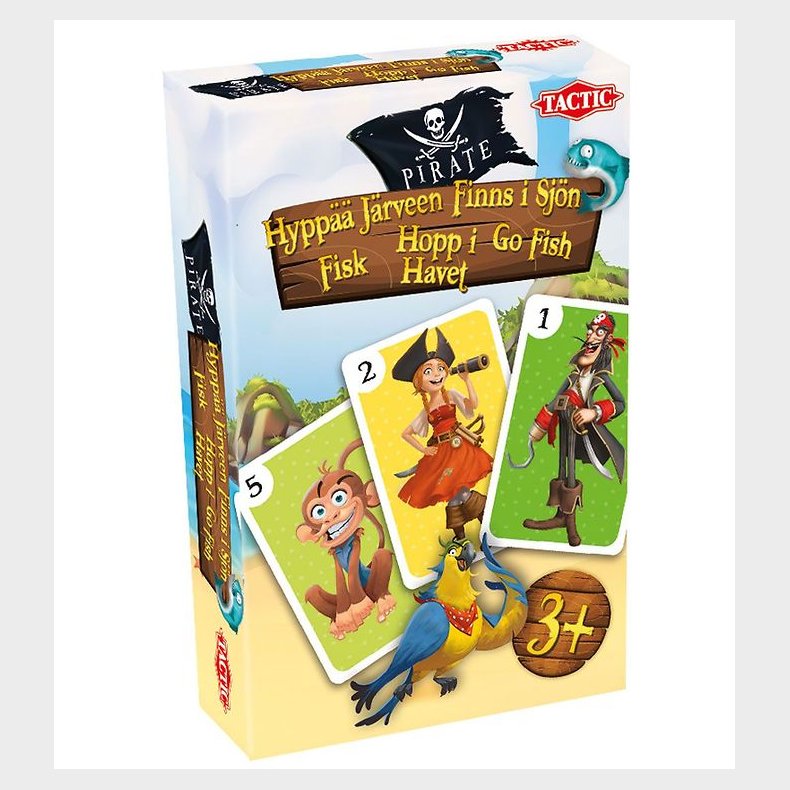 TACTIC Kortspil - Pirat Fiskespil