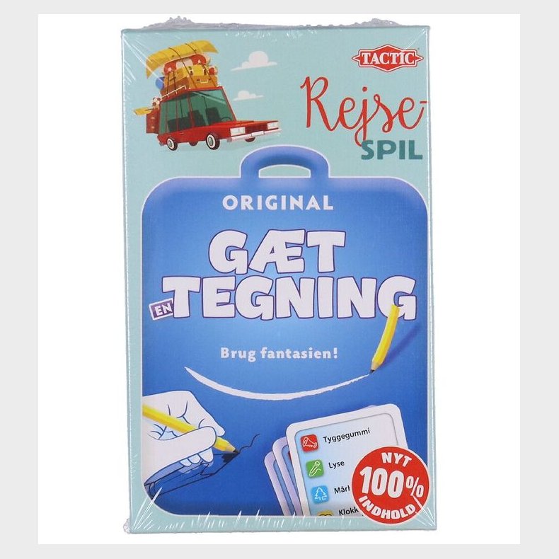 TACTIC Rejsespil - Gt En Tegning