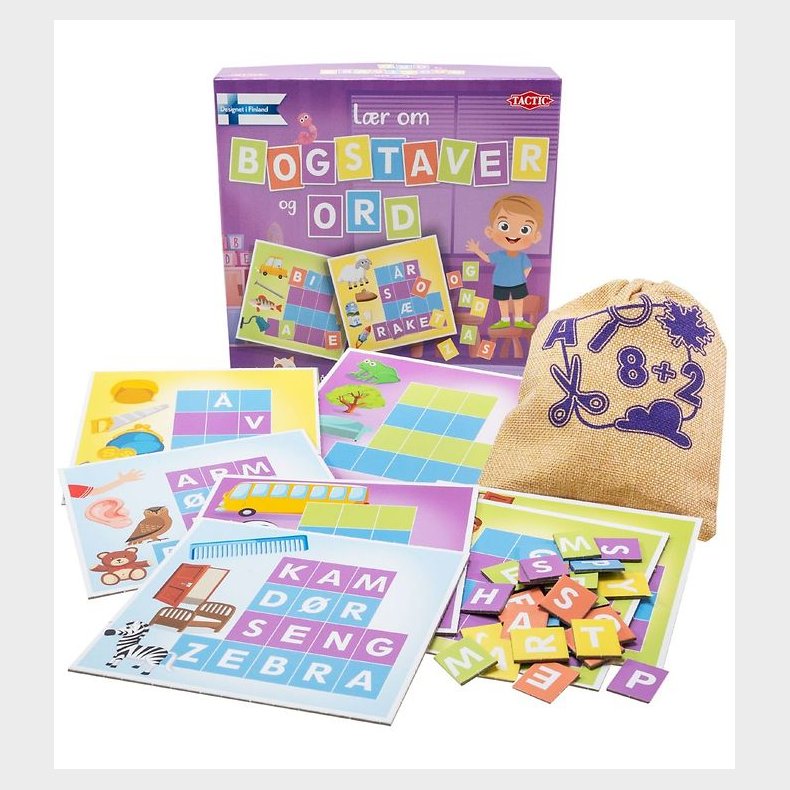 TACTIC Brtspil - Lr Om Bogstaver og Ord