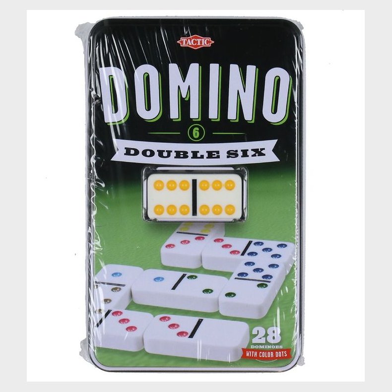 TACTIC Spil - Domino Double Six