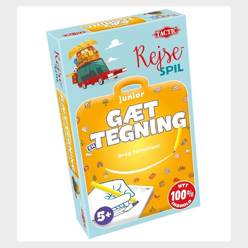 TACTIC Rejsespil - Gt En Tegning - Junior