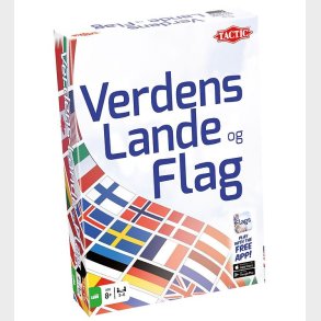TACTIC Brtspil - Verdens Lande og Flag