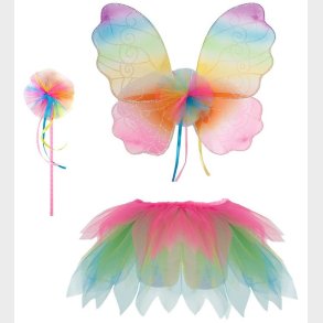 Great Pretenders Udkldning - Fest m. Tryllestav - Neon Rainbow