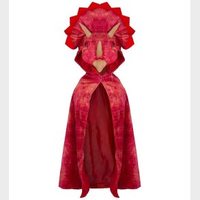 Great Pretenders Udkldning - Triceratops Kappe - Rd