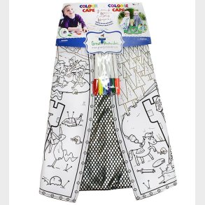 Great Pretenders Udkldning - Colour-A-Cape - Ridder