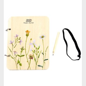 MaMaMeMo Blomsterjournal m. Blyant - Tr