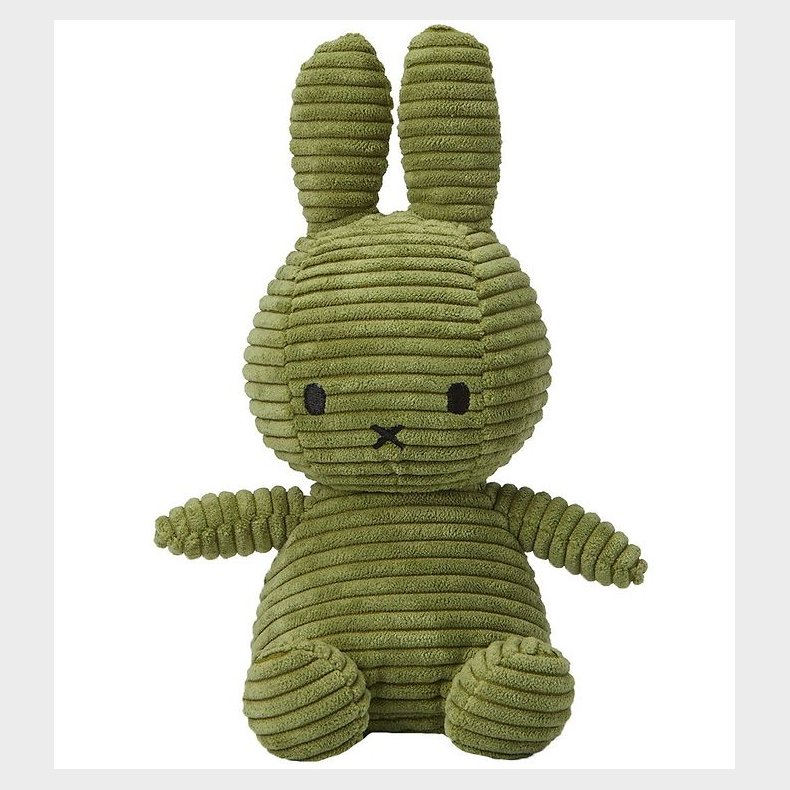 Bon Ton Toys Bamse - 23 cm - Miffy Sitting - Corduroy Olive Gree