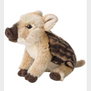 Bon Ton Toys Bamse - 23 cm - WWF - Wild Boar Piglet - Brun/Sort