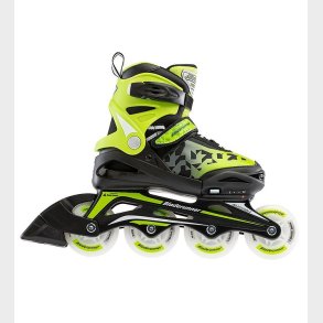 Bladerunner Rulleskjter m. Lys - Phoenix Flash - Sort/Grn
