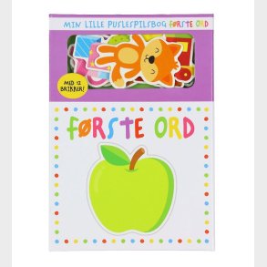 Karrusel Forlag Bog - Min Lille Puslespilsbog - Frste Ord - DA