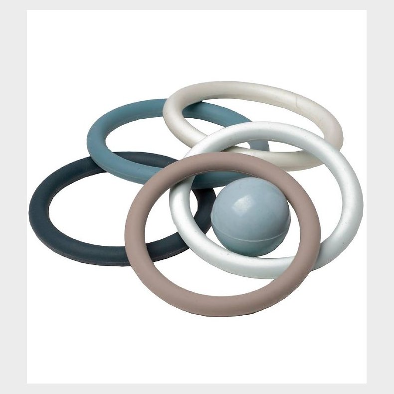 Scrunch Ringspil - Silikone - Quoits - Multicolour