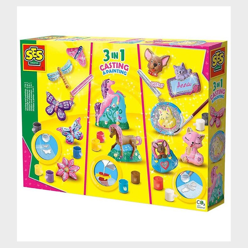 SES Creative Kreast - Stb og Mal - 3i1